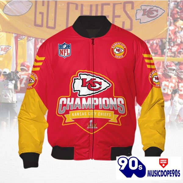 Kansas City Chiefs 2025 Super Bowl LIX Champions Normal Hoodie