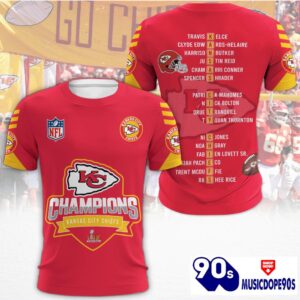 Kansas City Chiefs 2025 Super Bowl LIX Champions Normal Hoodie