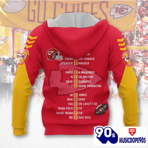 Kansas City Chiefs 2025 Super Bowl LIX Champions Normal Hoodie