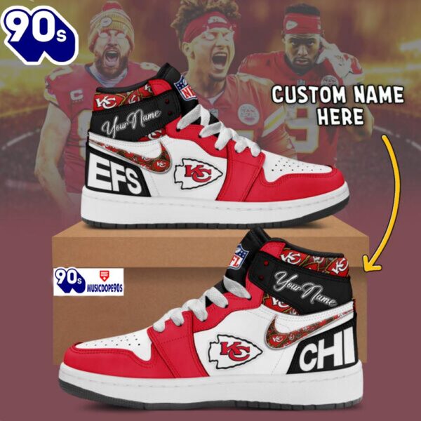 Kansas City Chiefs Air Jordan 1 Shoes