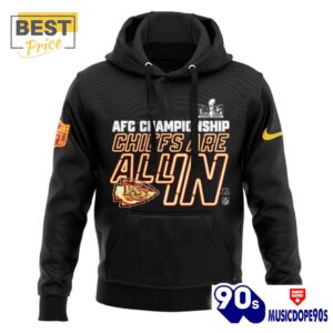 Kansas City Chiefs Are All In Black Hoodie, Jogger, Cap