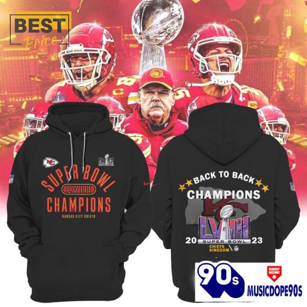 Kansas City Chiefs Champions LVIII Hoodie, Jogger, Cap