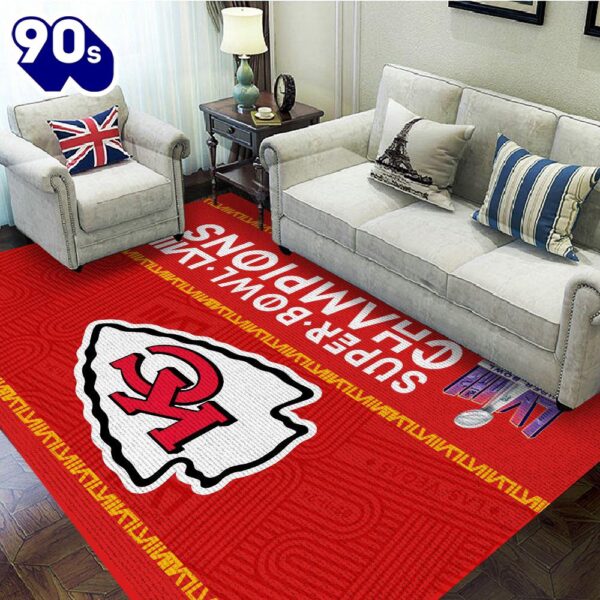 Merry Christmas  Kansas City Chiefs Gift Christmas Rug