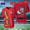 Kansas City Chiefs NFL 3D Personalized Baseball Shirt For Fans