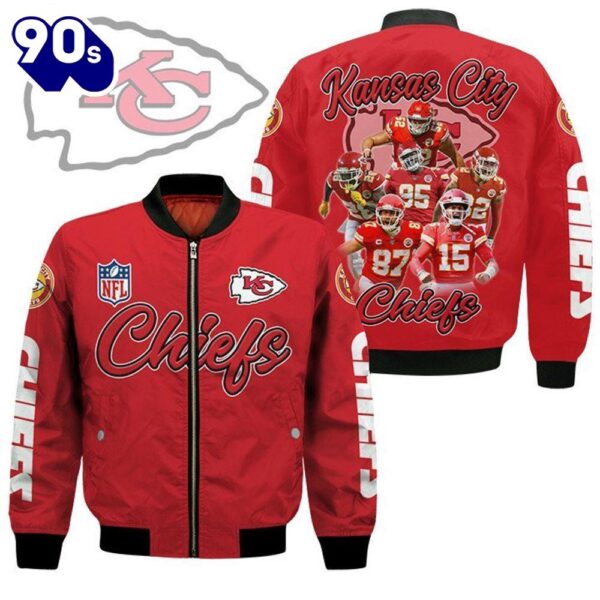 Kansas City Chiefs Players Nfl Bomber Jacket  Gift For Christmas