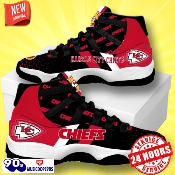 Kansas City Chiefsas City Chiefs Football Team Air Jordan 11 Best Sneakers For Men Women Fans