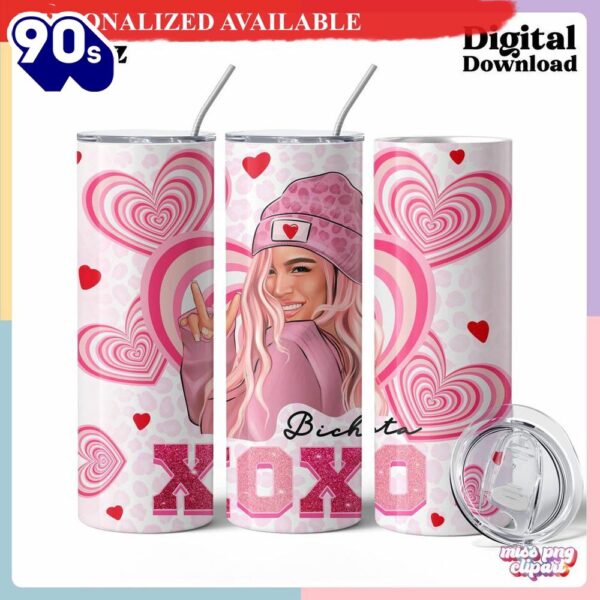 Karol G Valentines Day Tumbler