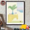 Khruangbin Miami Florida 2025 Gig Poster At FPL Solar Amphitheater at Bayfront Park On April 19 2025 Canvas