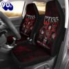 Kiss Band 2PCS Car Seat Cover For Fans