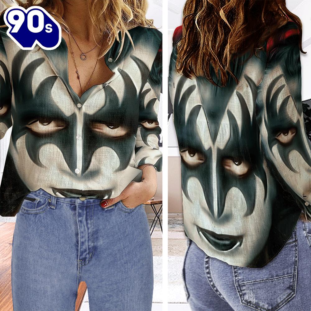 Kiss Band 3D Linen Shirt For Fans Music Kiss Band 3D Linen Shirt For Fans Music