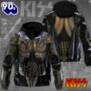 Kiss Band 3D Windbreaker Jacket For Man And Women