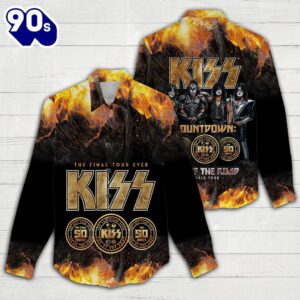 Kiss Band 3D Women’s Casual Shirt