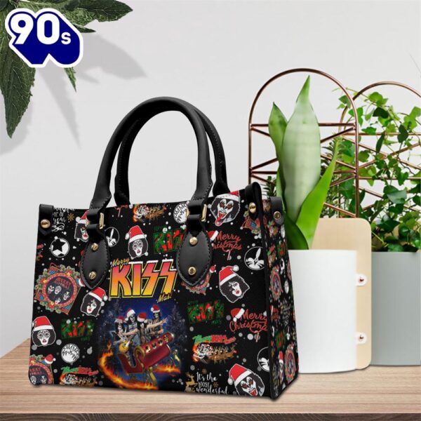 Kiss Band Album  Leather HandBag  Gift For Christmas