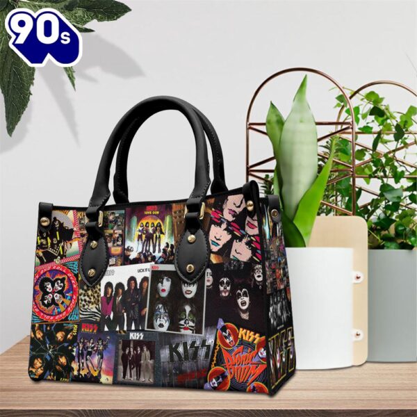 Kiss Band Best Of Song Leather HandBag  Gift For Christmas