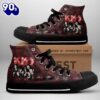 Kiss Band Members’ Sign, Kiss Band High Top Shoes For Fans