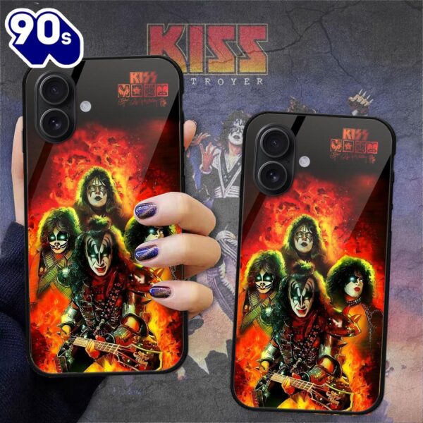 Kiss Band Phone Case 2025, 3D Accessory