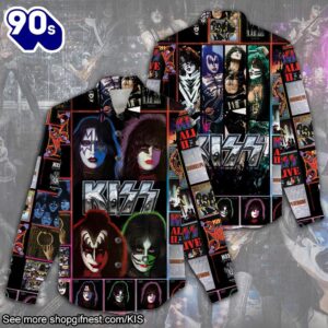 Kiss Band  Women’s Casual Shirt For Fans
