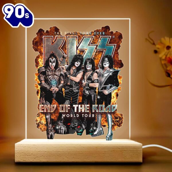 Kiss Band World Tour Led Light  Gift For Christmas