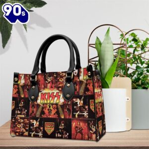 Kiss Colors Rock Band Leather…