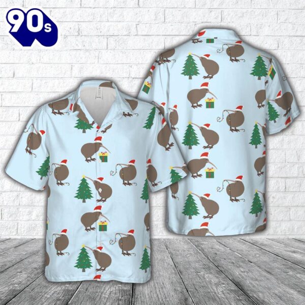 Kiwi bird Christmas Hawaiian Shirt