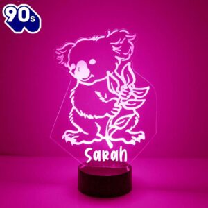 Koala Bear Night Light Personalized…