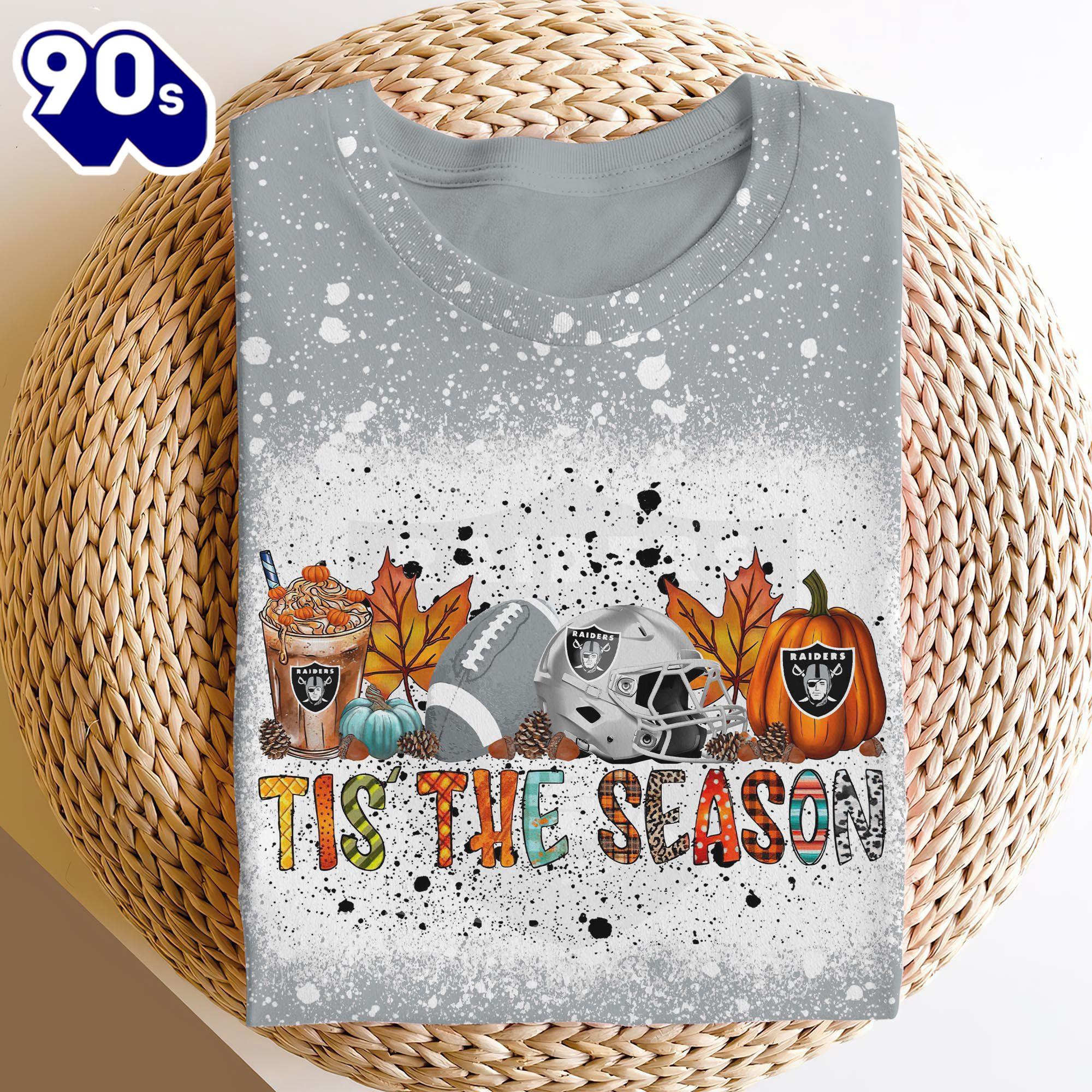 Las Vegas Raiders 3D Shirts, Tis The Season Shirts, Sport Shirts For Fan Gift Sport Las Vegas Raiders 3D Shirts, Tis The Season Shirts, Sport Shirts For Fan Gift Sport
