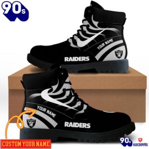 Las Vegas Raiders Custom Boots…