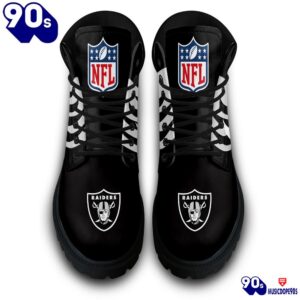 Las Vegas Raiders Custom Boots Shoes Idea Gift For Fan