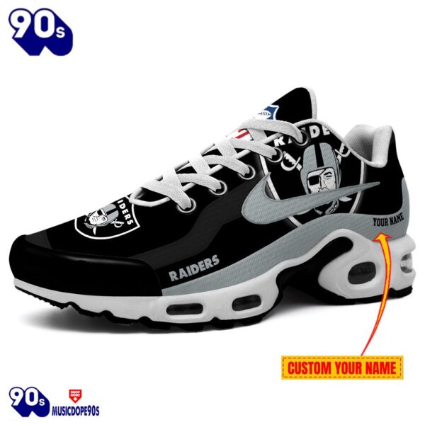 Las Vegas Raiders Customized Air Max Plus Shoes