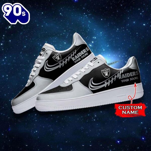 Las Vegas Raiders NFL Personalized Air Force Sneaker