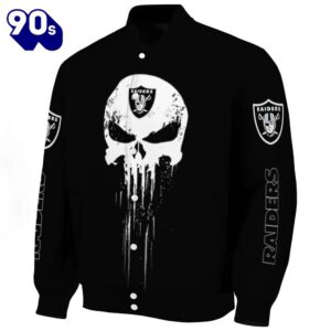 Las Vegas Raiders Punisher Skull…