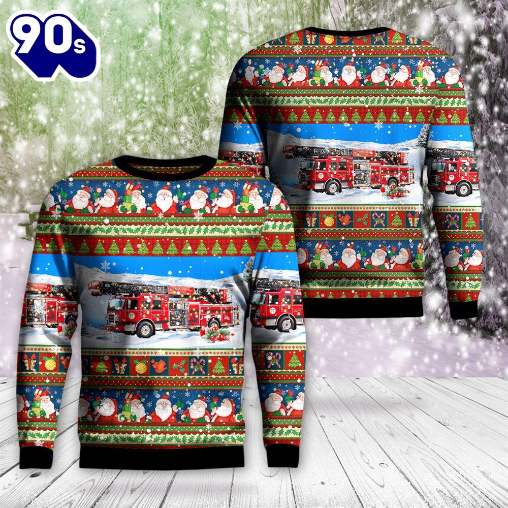 Lebanon, Tennessee, Wilson County Emergency Management Christmas Sweater Lebanon, Tennessee, Wilson County Emergency Management Christmas Sweater