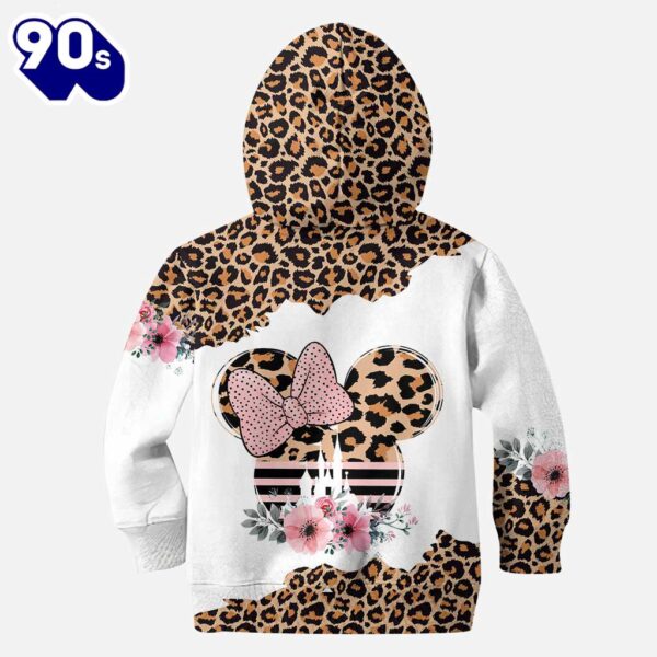 Leopard Mickey Mouse Ears – Personalized Mother’s Day Hoodie And Leggings