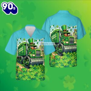 Leprechaun Crusher Truck Shamrock St…