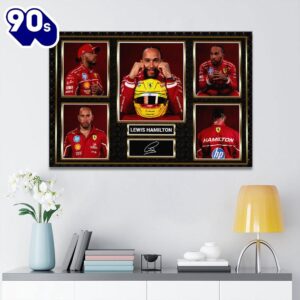 Lewis Hamilton Rectangle Canvas With…