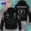 Lewis Hamilton x Mercedes-AMG Petronas F1 3D Windbreaker Jacket For Man And Women