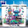 Lilo and Stitch Summer Cartoon Custom Stanley Quencher 40oz Stainless Steel Tumbler With Handle