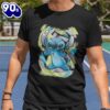 Lilo & Stitch Watercolor Brushstrokes T-Shirt Disney Gift Summer