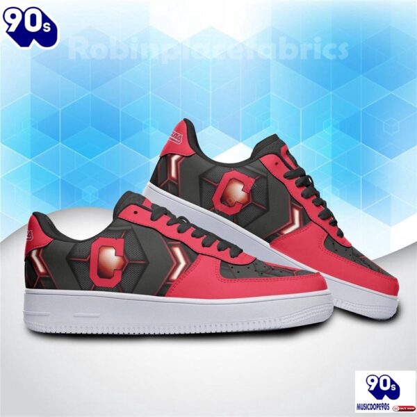 [Limited] Cleveland Indians Air Force 1 Sneakers 1