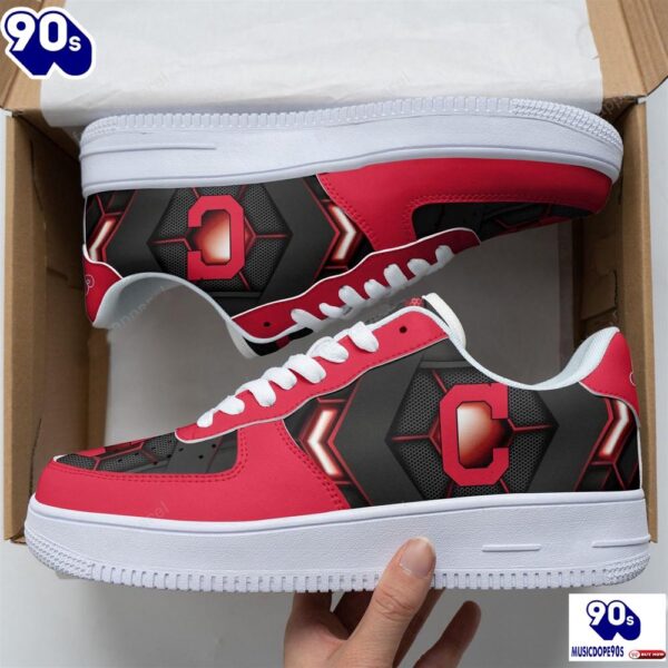 [Limited] Cleveland Indians Air Force 1 Sneakers 1