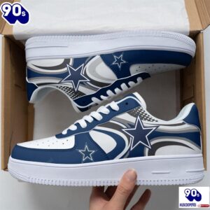 [Limited] Dallas Cowboys Football Air Force 1 Shoes