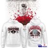 Limited Edition Ohio State Buckeyes All-White Hoodie College Football Playoff 2025 Rose Bowl Champions