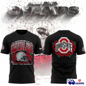 Limited Edition Ohio State Buckeyes Rose Bowl Game Tshirt