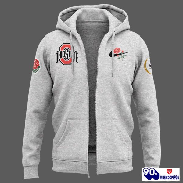 Limited Edition Ohio State Buckeyes x Rose Bowl Zip Hoodie