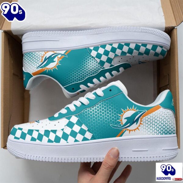 [Limited] Miami Dolphins Air Force 1 Shoes