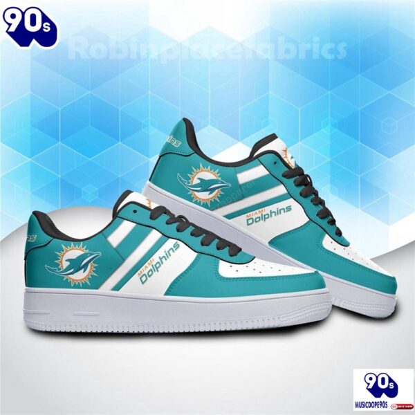 [Limited] Miami Dolphins Football Air Force 1 Shoes