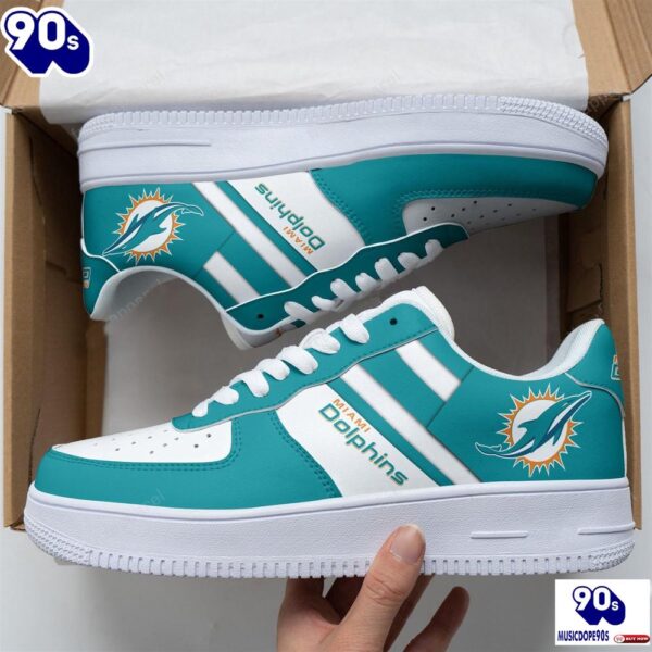 [Limited] Miami Dolphins Football Air Force 1 Shoes