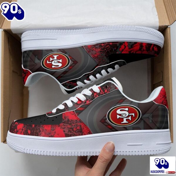 [Limited] San Francisco 49ers Football Air Force 1 Shoes 1