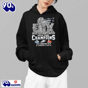 LIX Super Bowl Champions Fly Eagles Fly Shirt