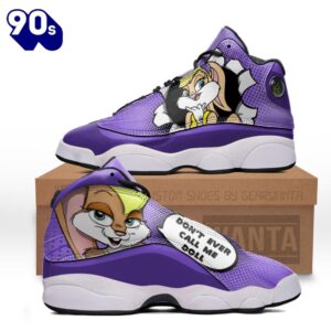 Lola Bunny Air Jordan 13 Sneakers Custom Comic Style Shoes